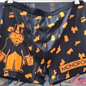 2019 Loot Crate Exclusive Hasbro Monopoly Boxers Size Extra Large NEW